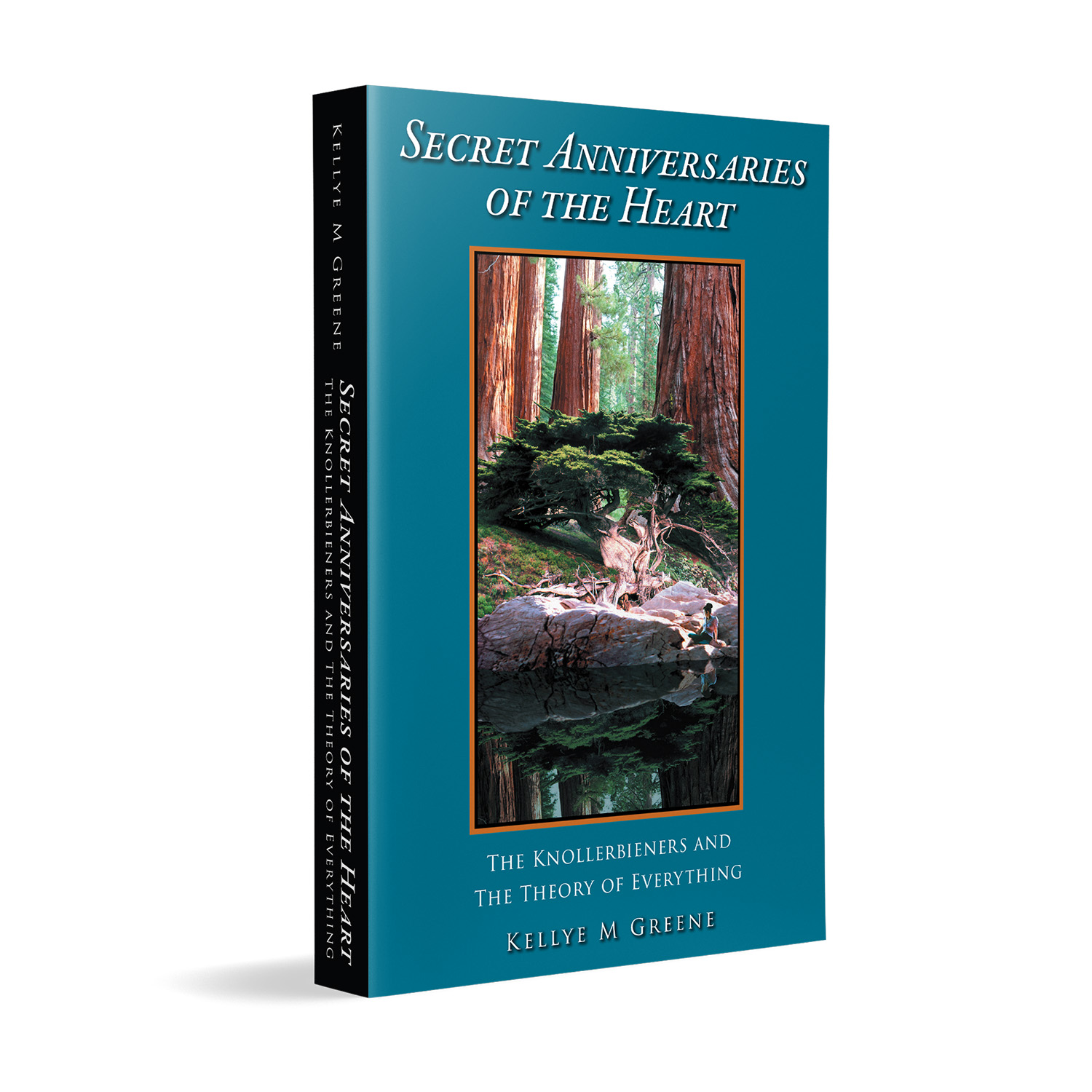 Book cover artwork for 'Secret Anniversaries of the Heart' by Kellye M Greene.