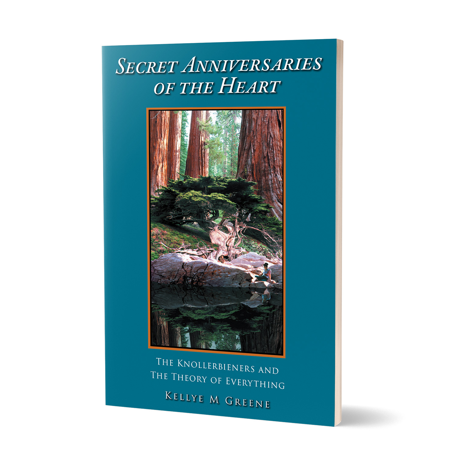 Book cover artwork for 'Secret Anniversaries of the Heart' by Kellye M Greene.