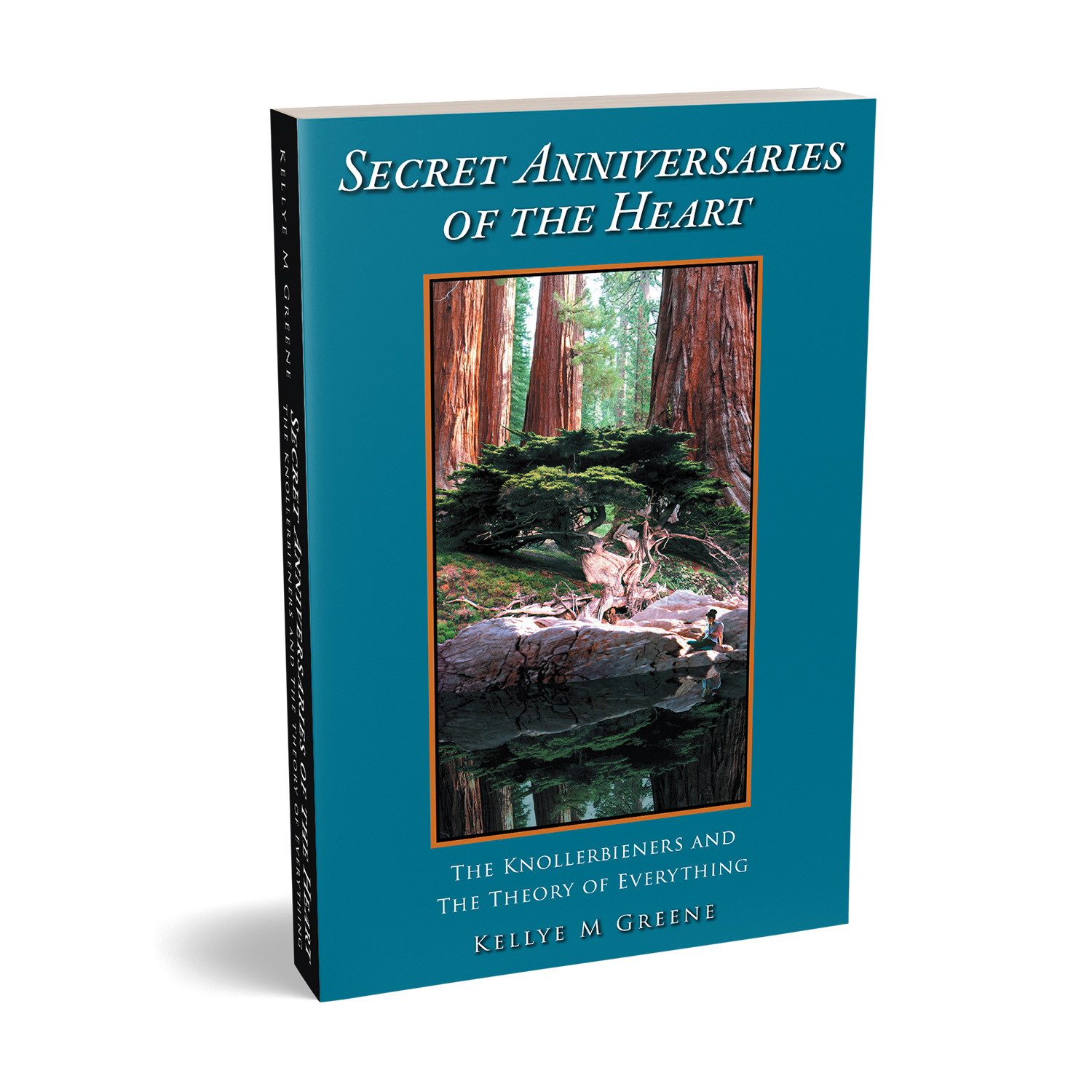Book cover artwork for 'Secret Anniversaries of the Heart' by Kellye M Greene.